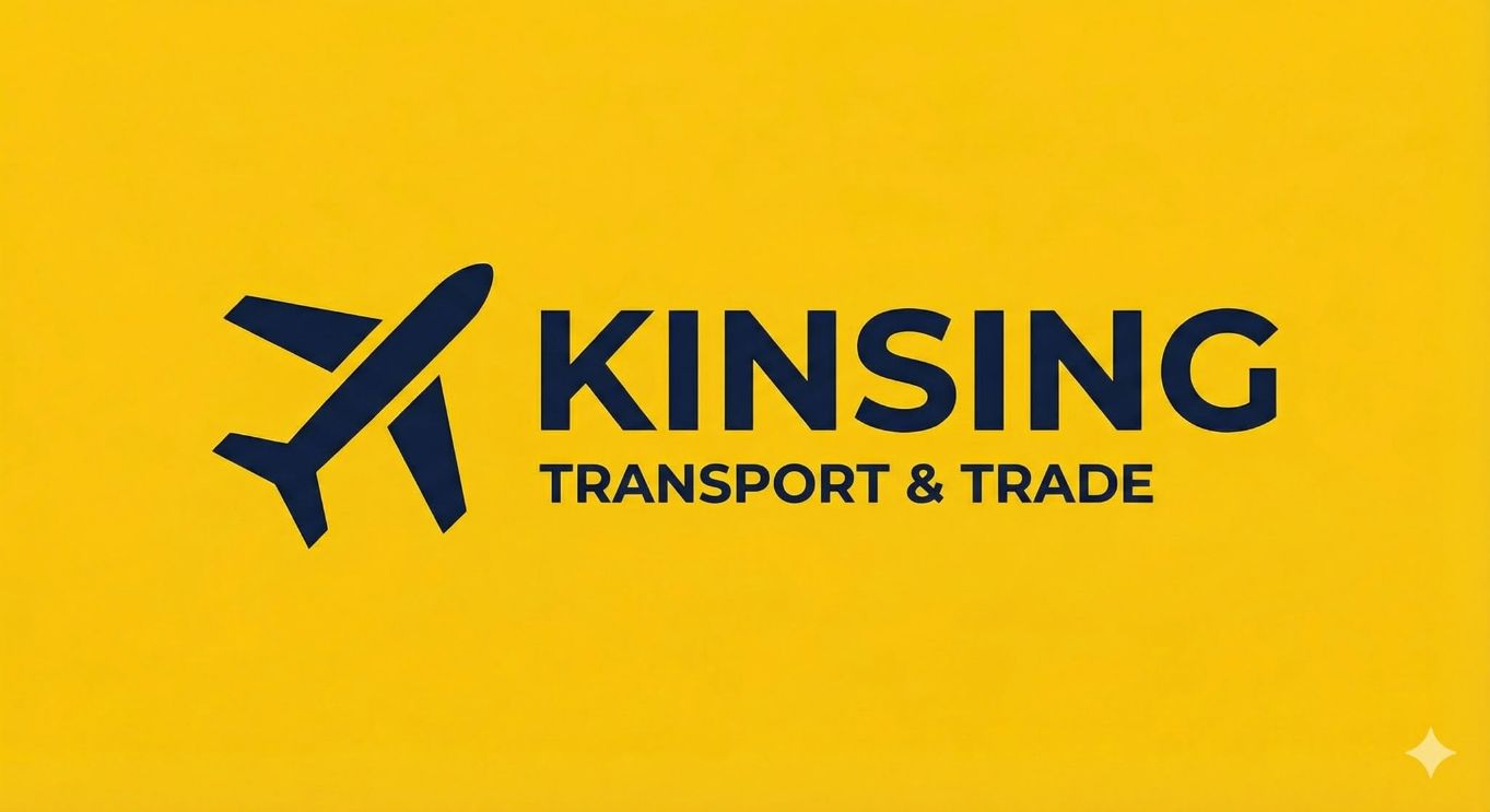 KINSING Transport & Trade brand artwork shared on Facebook